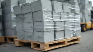 ile waży paleta bloczka fundamentowego