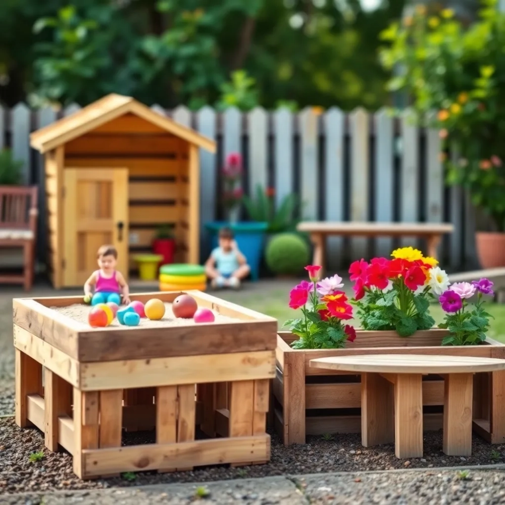 Co można zrobić z palet dla dzieci