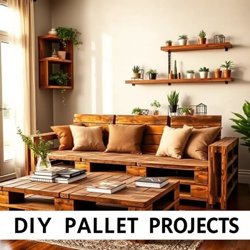 Co można zrobić z palet do domu