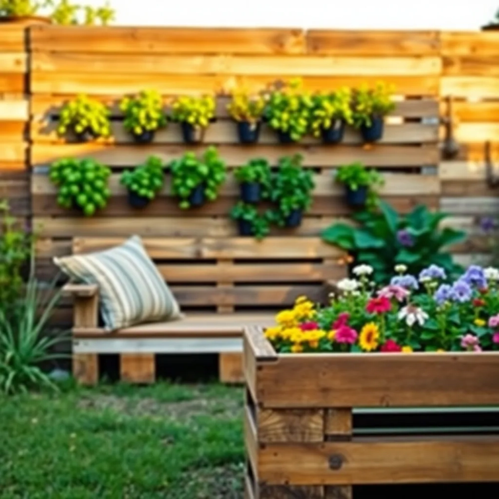 Co można zrobić z palet drewnianych