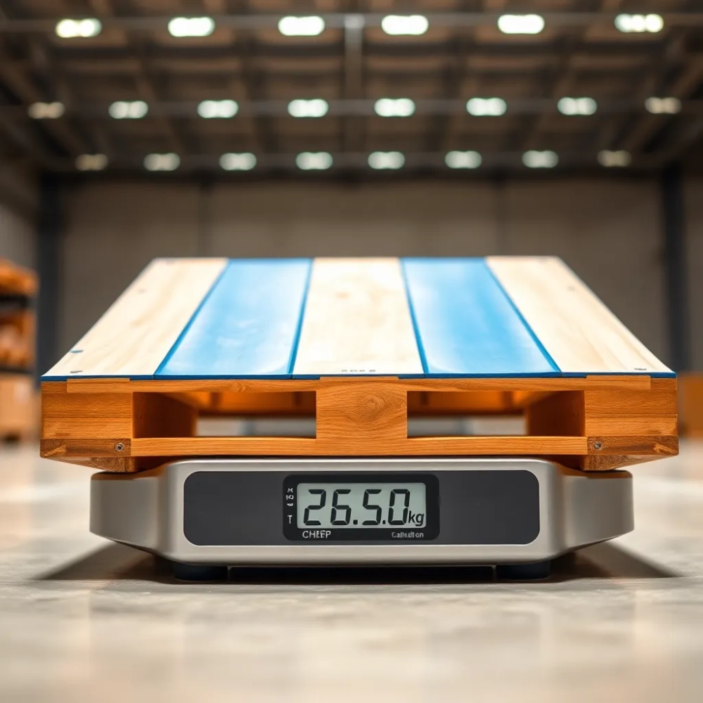 Ile waży paleta CHEP