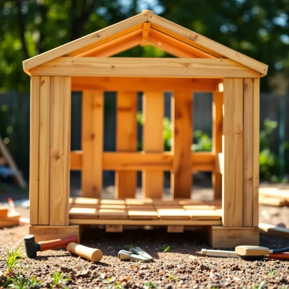 Jak zrobić domek z palet krok po kroku