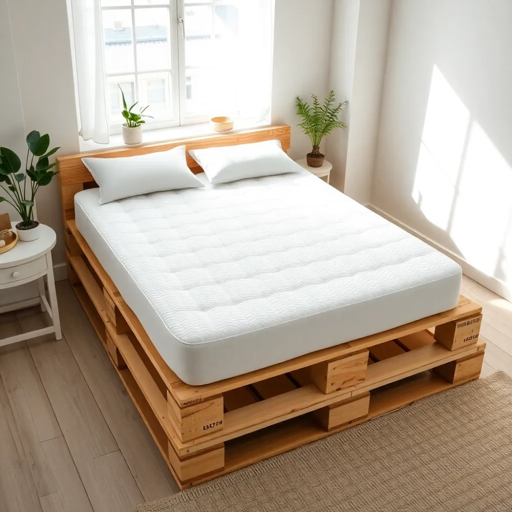 Jaki materac na łóżko z palet