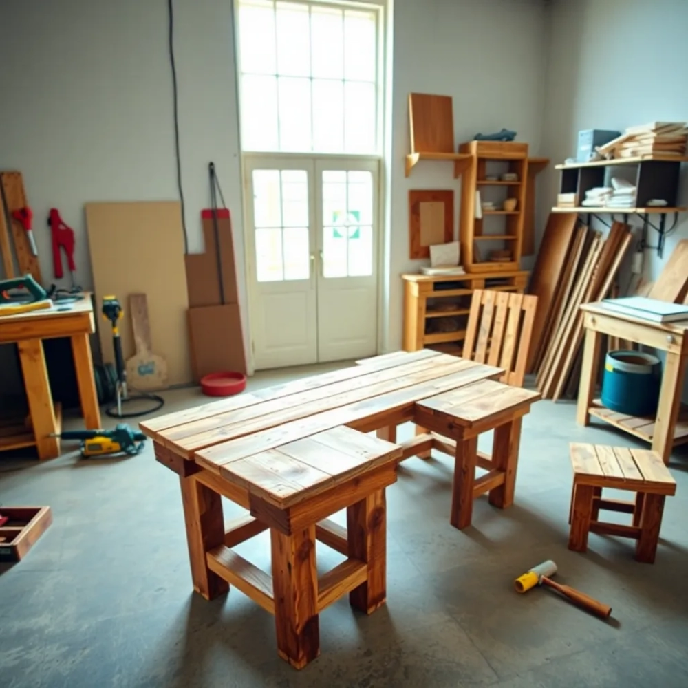 meble z palet  jak zrobić samemu