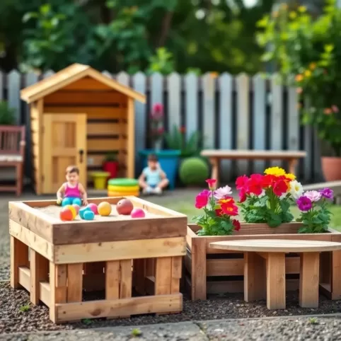 Co można zrobić z palet dla dzieci