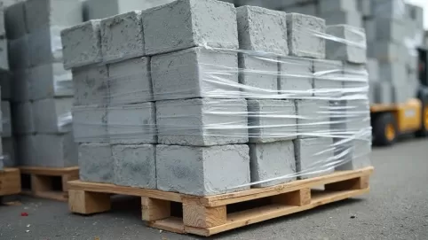 ile waży paleta bloczka fundamentowego