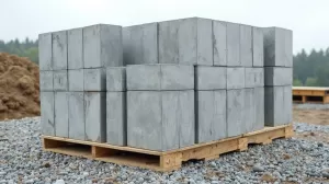 ile waży paleta bloczków fundamentowych