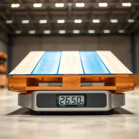 Ile waży paleta CHEP