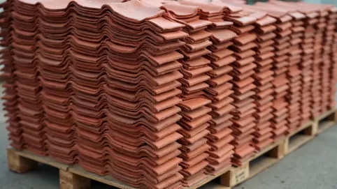 ile waży paleta dachówki