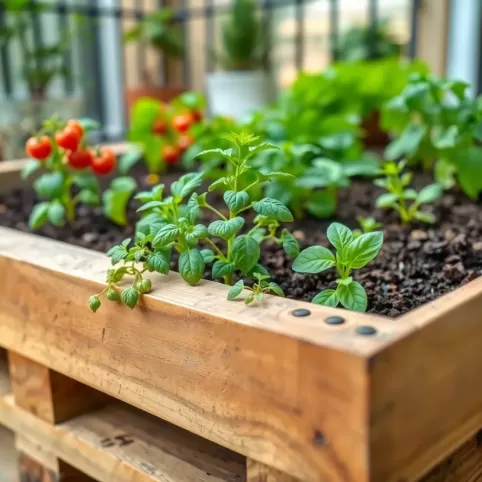 Jak zbudować warzywniak z palety