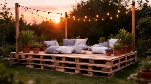 Jak zrobić taras z palet