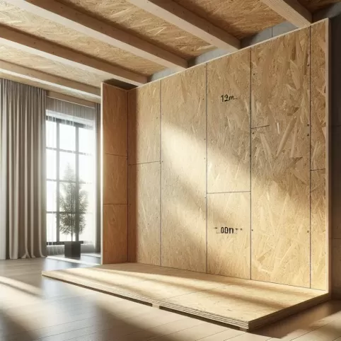 Jaka grubość płyty OSB na ścianę wewnętrzna