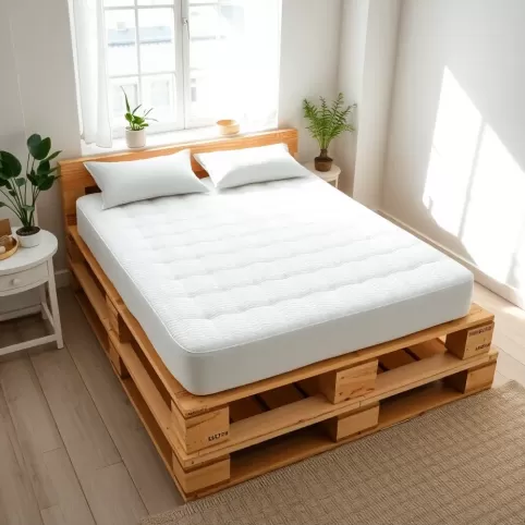 Jaki materac na łóżko z palet