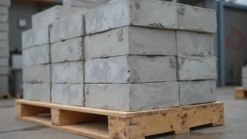 paleta bloczków betonowych ile sztuk