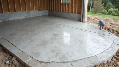 Płyta fundamentowa pod garaż